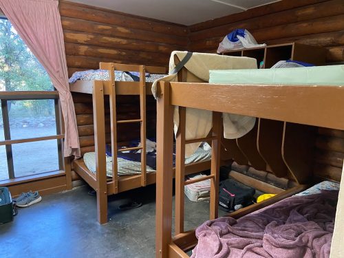 AA mens stag retreat - bunks