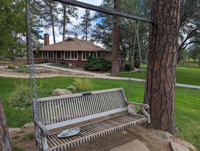 AA mens stag retreat - bench